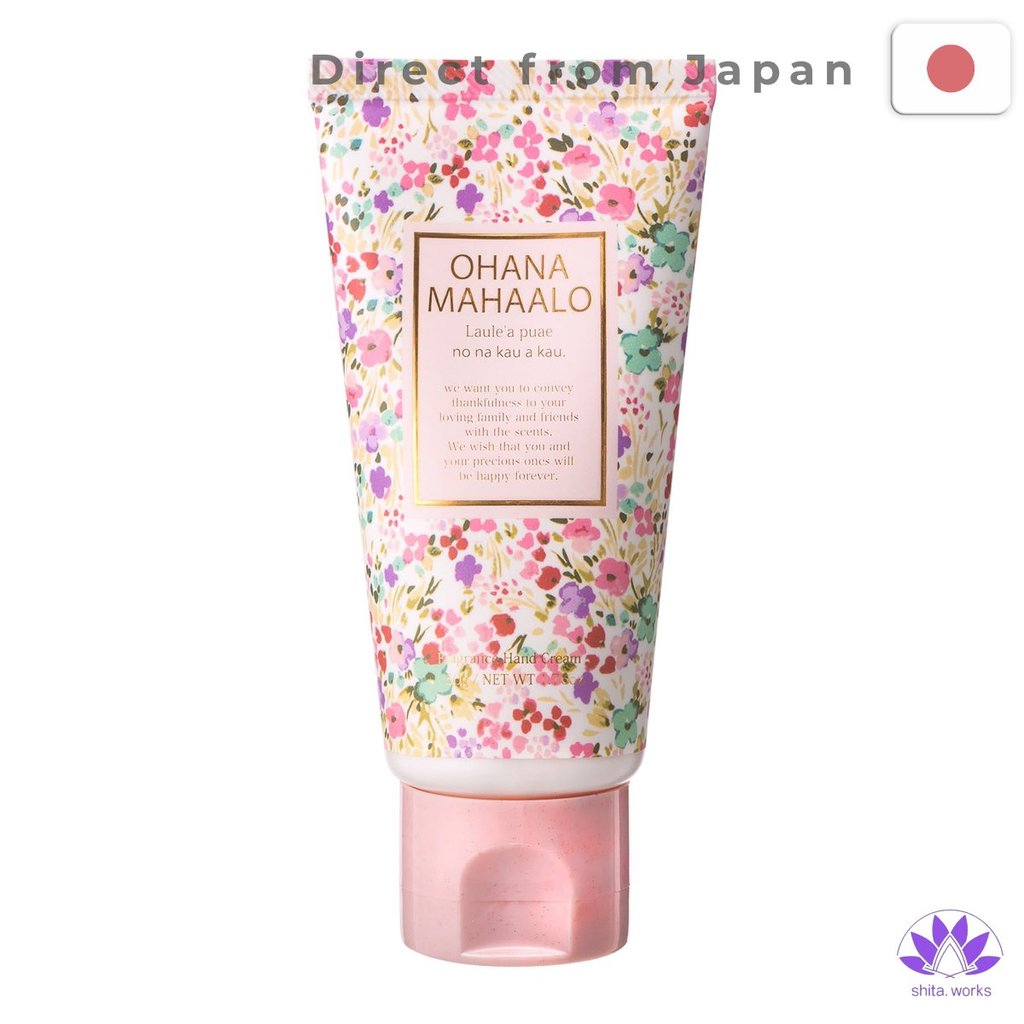 Kem dưỡng da tay hương thơm Ohana Mahalo Laurea Pure 50g Kem dưỡng da tay OHANA MAHAALO ★Direct fro