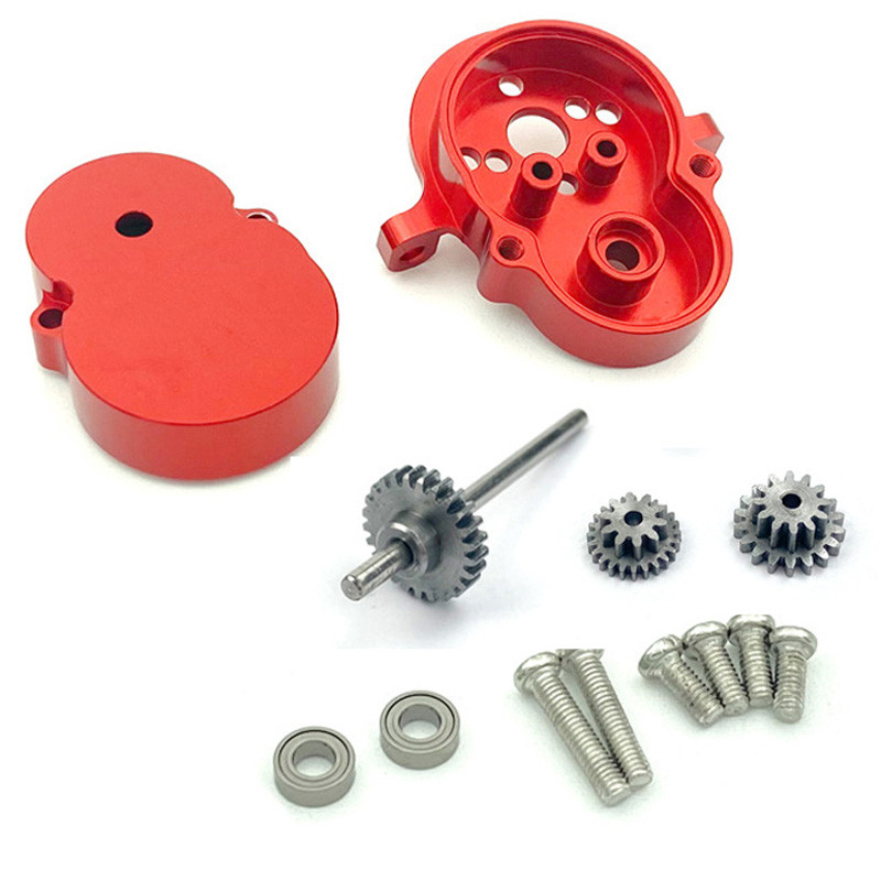 Hộp số kim loại WPL D12 có bánh răng động cơ cho 1 / 10 WPL D12 RC Xe tải nâng cấp một phần