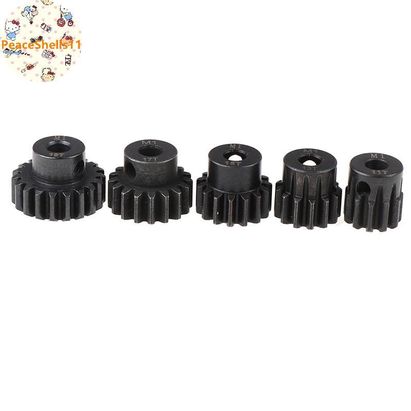 PeaceShells M1 5mm 11t 13t 15t 17t 19t bộ bánh răng động cơ bánh răng cho động cơ ô tô 1 / 8 rc VN