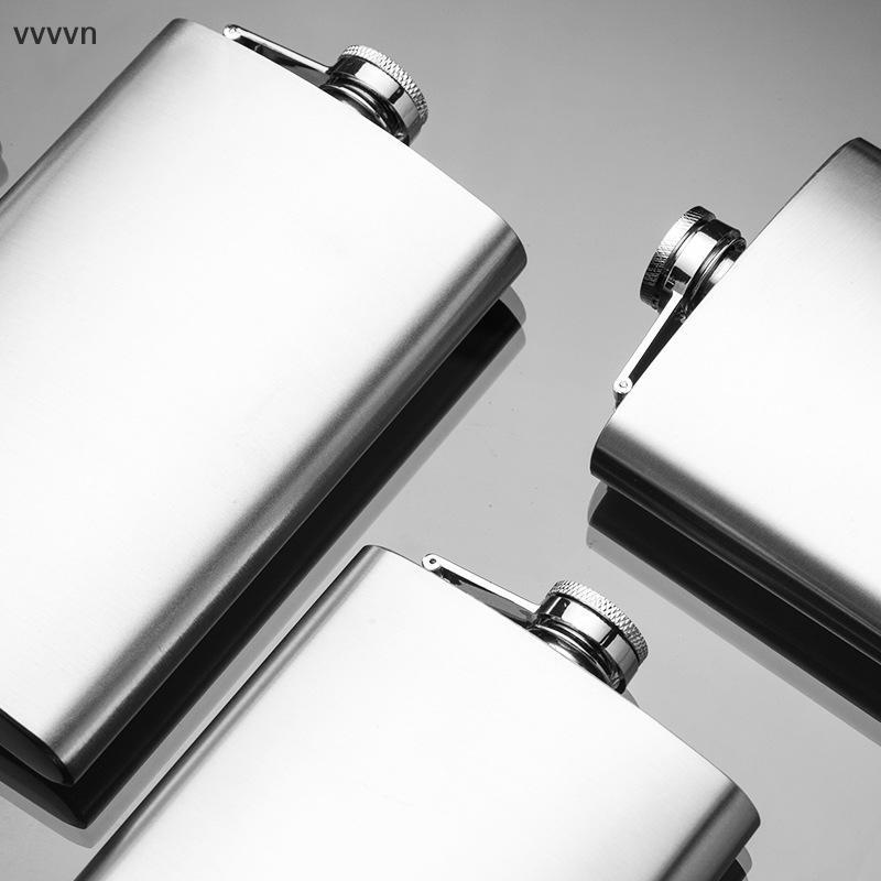 Tốt 1 4 5 6 7 8oz xách tay mini thép không gỉ rượu Hip Flask cho Chai du lịch Whisky chai Mug Flask 