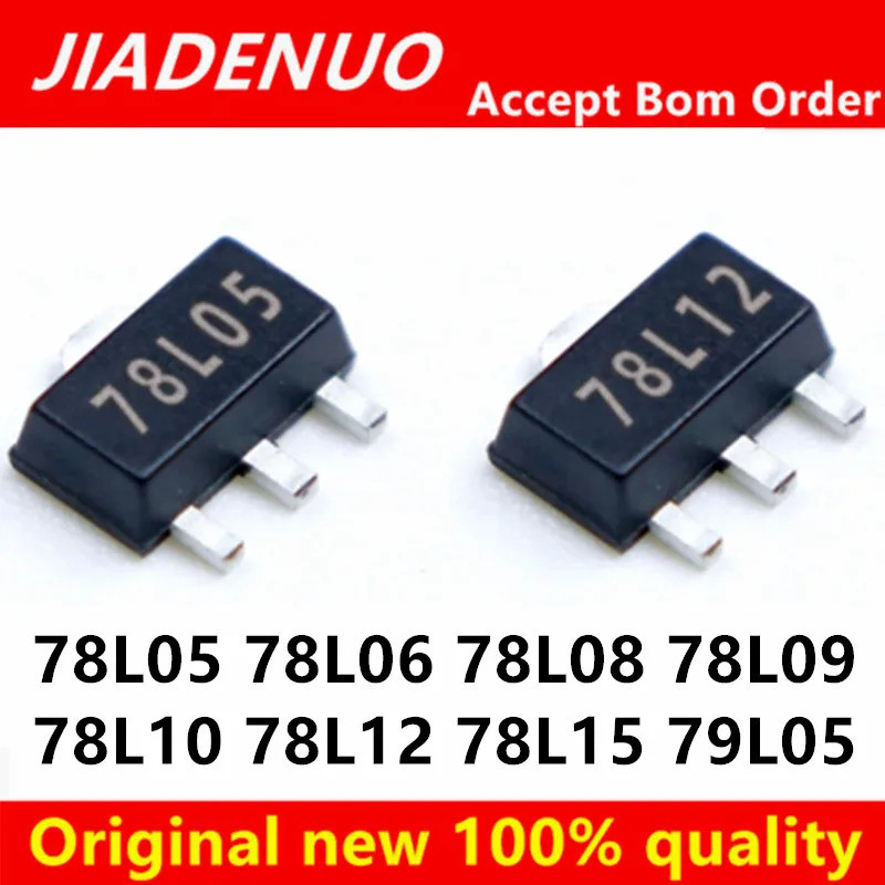 5 CÁI 78L05 78L06 78L08 78L09 78L10 78L12 78L15 79L05 SOT-89 Chipset IC