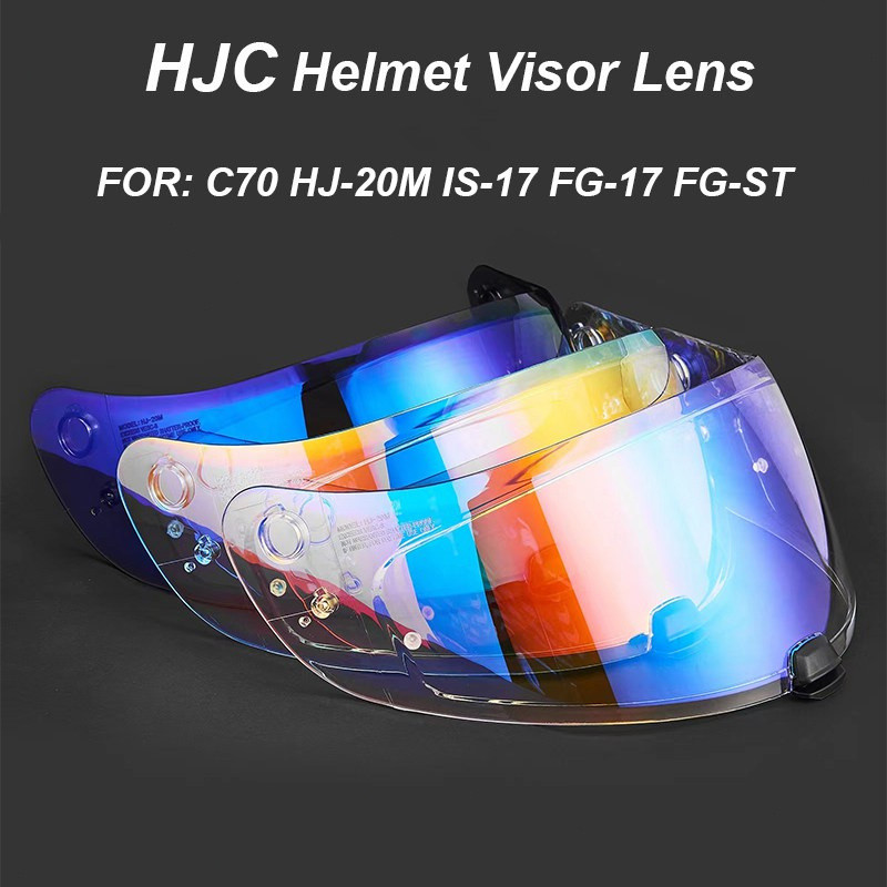[ReadyStock] Ống kính tấm che HJC C70 / i70 / IS-17 / FG-17 / FG-ST Iridium REVO NGÀY VÀ ĐÊM