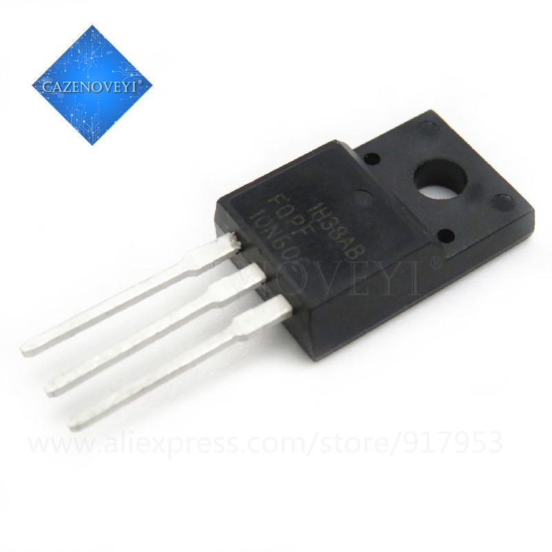 10 Mảnh FQPF10N60C FQPF10N60 10N60C 10N60 TO-220F chip