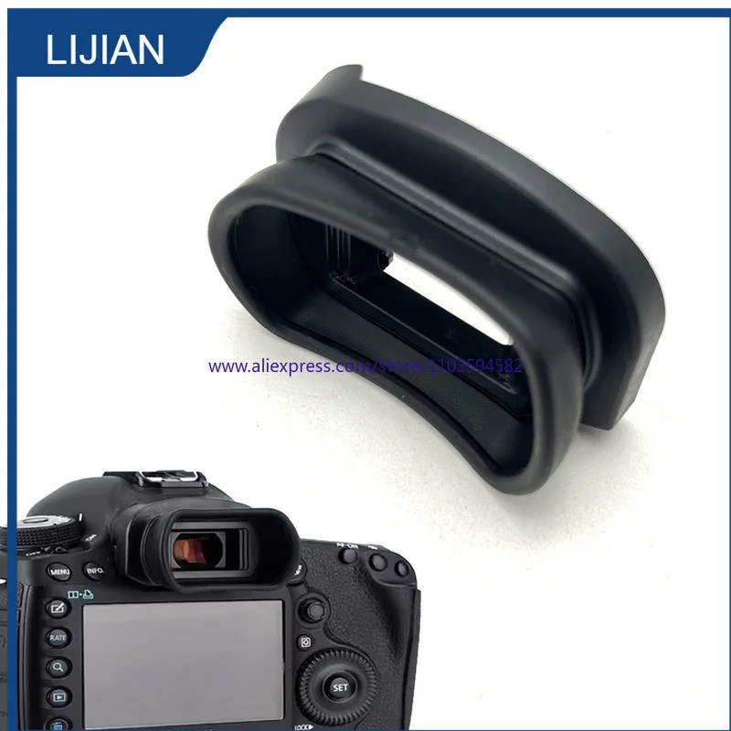 -NEW EG Cao Su Mềm EyeCup Kính Quan Sát Bảo Vệ Mũ Thị Kính Cho Canon EOS 1DX 1DX2 1DS3 1D4 5D3 5D4 5