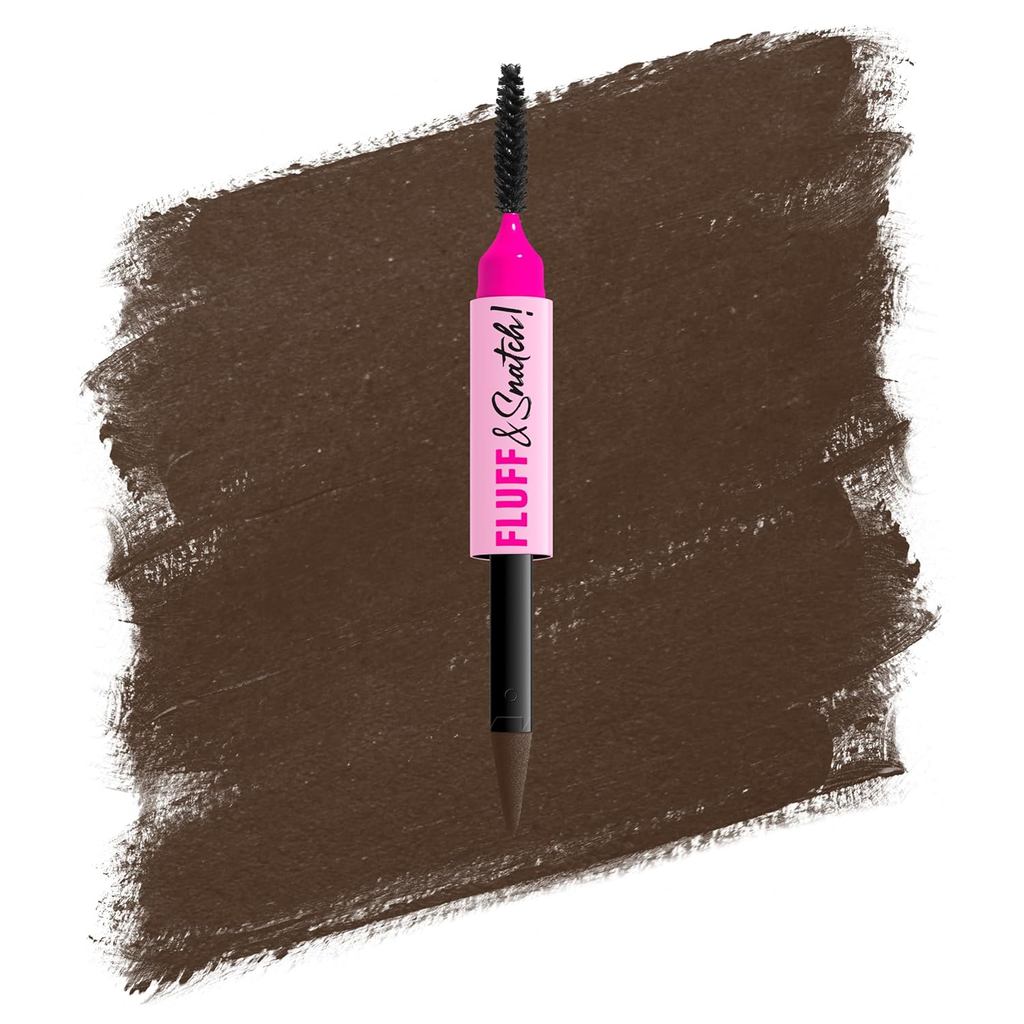 NYX PROFESSIONAL MAKEUP Fluff & Snatch Brow Powder Pen, To Powder Eyebrow Pen For Soft, Defined Brow