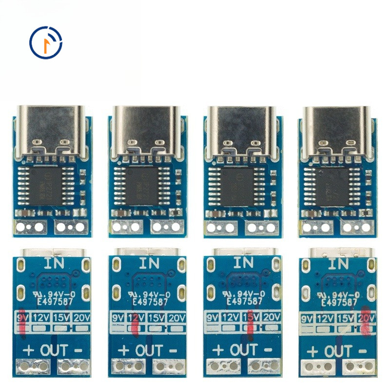 PDC004-PD mồi nhử mô-đun PD23.0 sang DC DC DC DC kích hoạt mở rộng cáp QC4 sạc 9V 12V 15V 20V