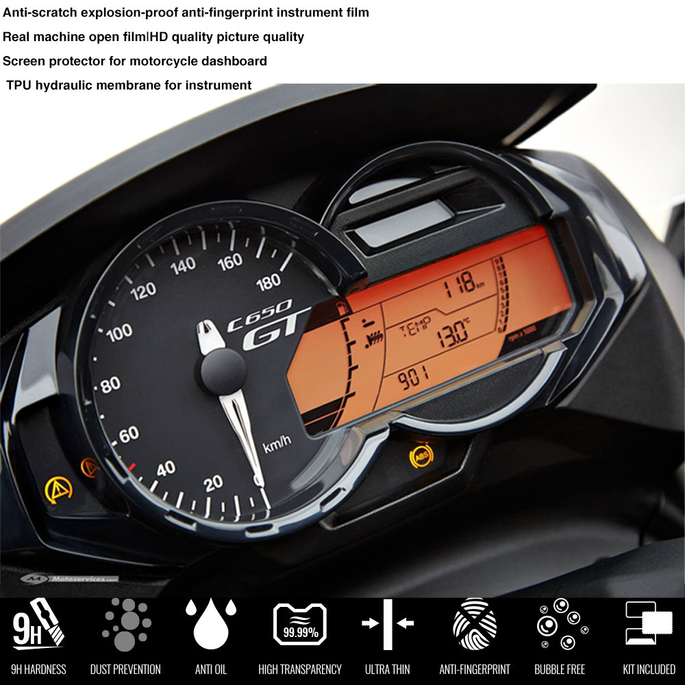 Dành Cho Xe BMW C650GT 2012 2013 2014 2015 2016 Cụm Chống Trầy Xước Phim Bảo Vệ Màn Hình TPU C650 GT