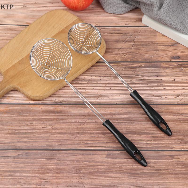 [Ktp] thép không gỉ Dây cống Scoop nóng nồi cống Scoop cống dầu tràn Scoop