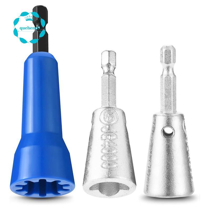 3 gói Công cụ Twister dây cho máy khoan với chuôi lục giác 1 / 4 inch, Dụng cụ thợ điện WireNut Twis