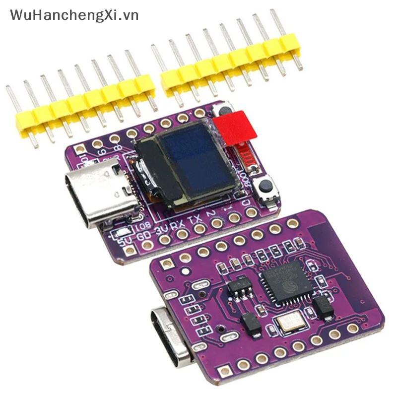 1 Bộ Ăng Ten Gốm Wifi ESP32 Supermini Ban Phát Triển ESP32-C3 Bảng Phát Triển OLED Với Mô Đun OLED 0