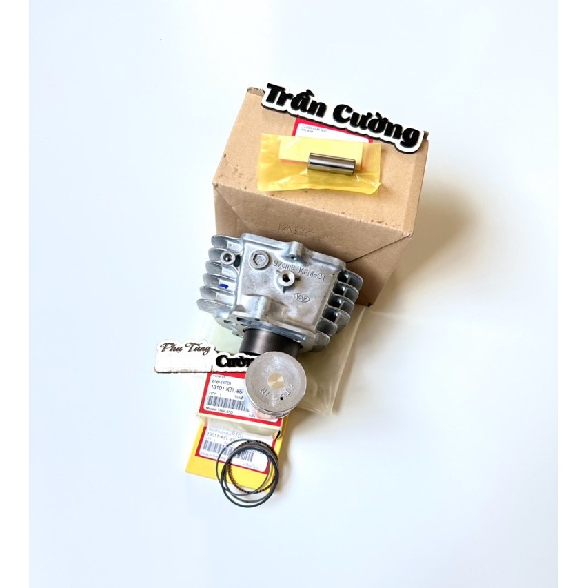 Bộ lòng piston bạc STD Wave nhỏ 100 , supper dream 100