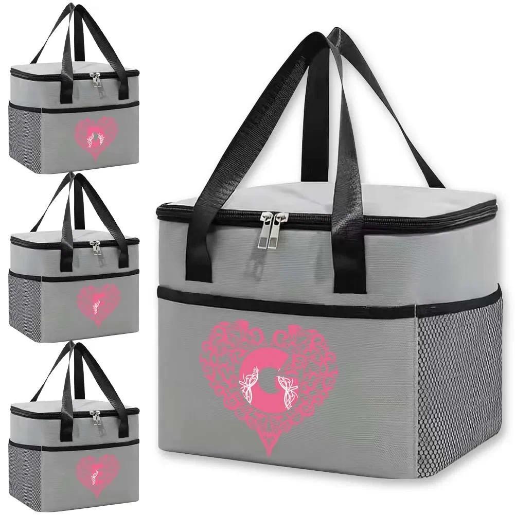 Portable Lunch Bag Cooler Waterproof  Insulated Lunch  Bento Pouch Dinner Insulation Bag Student Lun