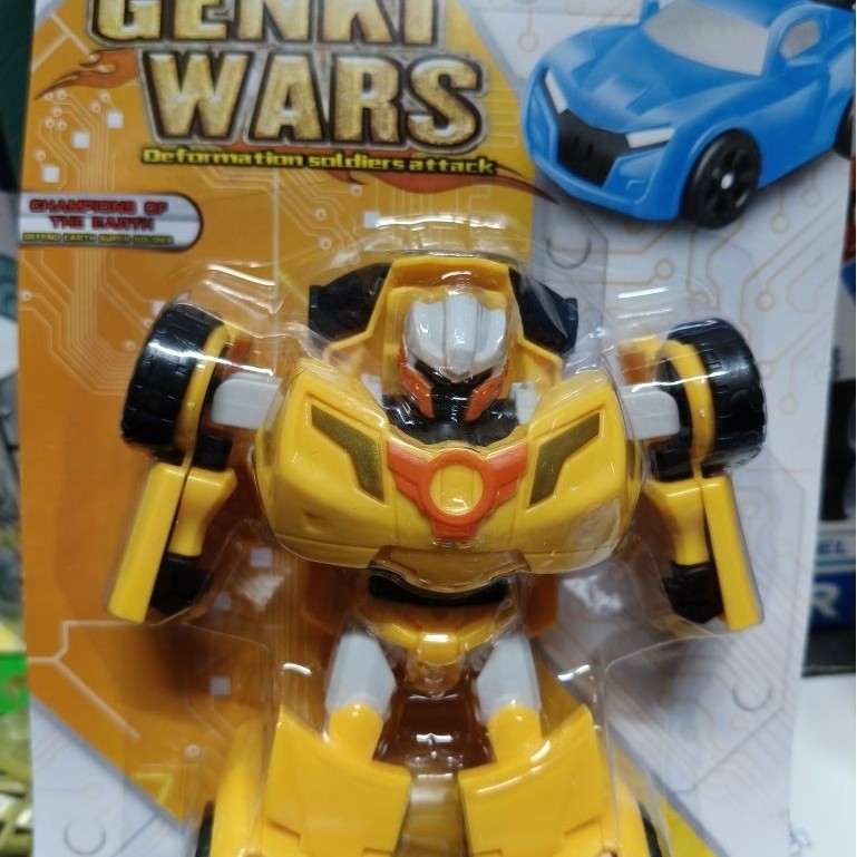 Đồ chơi Robot biến hình xe Genki