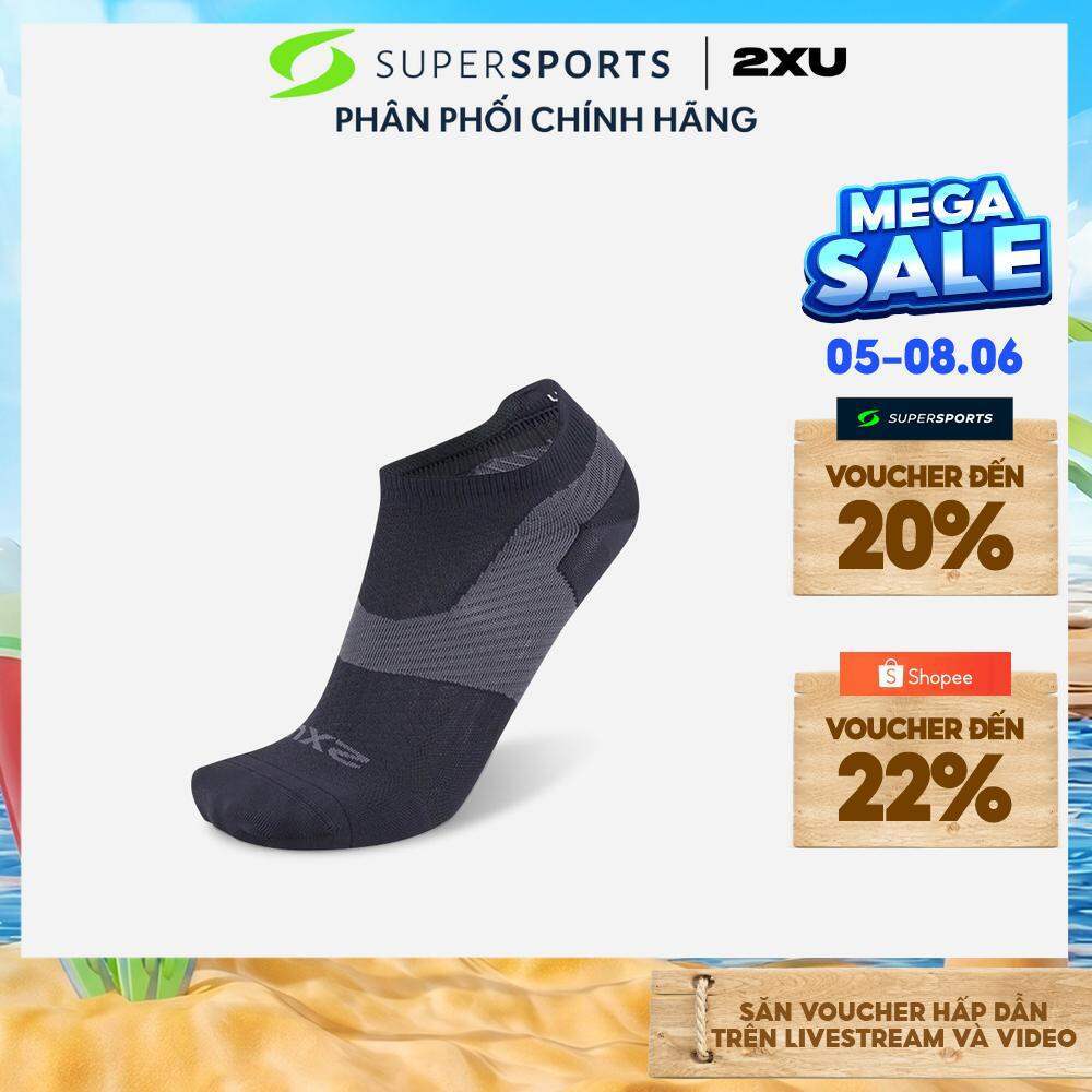 Vớ Thể Thao 2XU Vector Ultralight - Đen - UA7027e-TTM/BLK