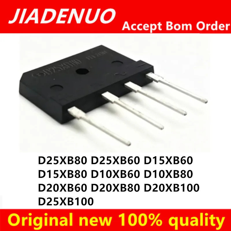 5 CÁI D25XB80 D25XB60 D15XB60 D15XB80 D10XB60 D10XB80 D20XB60 D20XB80 D20XB100 D25XB100 Chipset IC