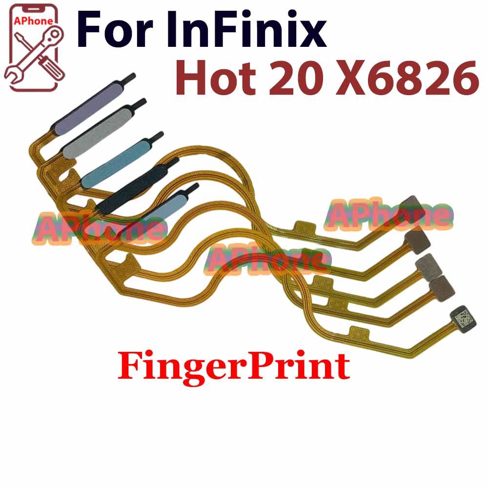 Dành Cho Infinix Hot 20 4G X6726 X6726B X6726C Cảm Biến Vân Tay Bật Nguồn Nút Tắt Flex
