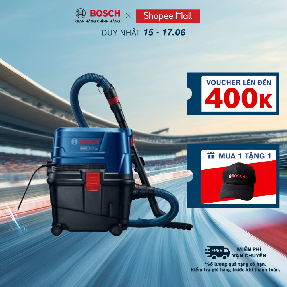 Máy hút bụi Bosch GAS 15 MỚI