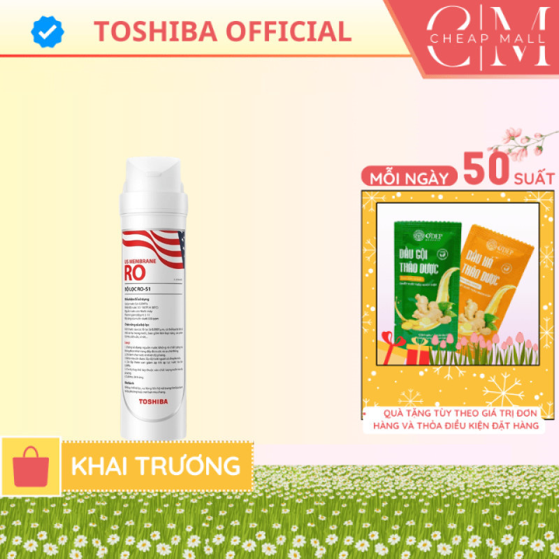 Lõi lọc Toshiba F-2396-RO dùng cho máy TWP-N2396SVN/TWP-H2396SVN/TWP-W2396SVN loại bỏ vi khuẩn virus