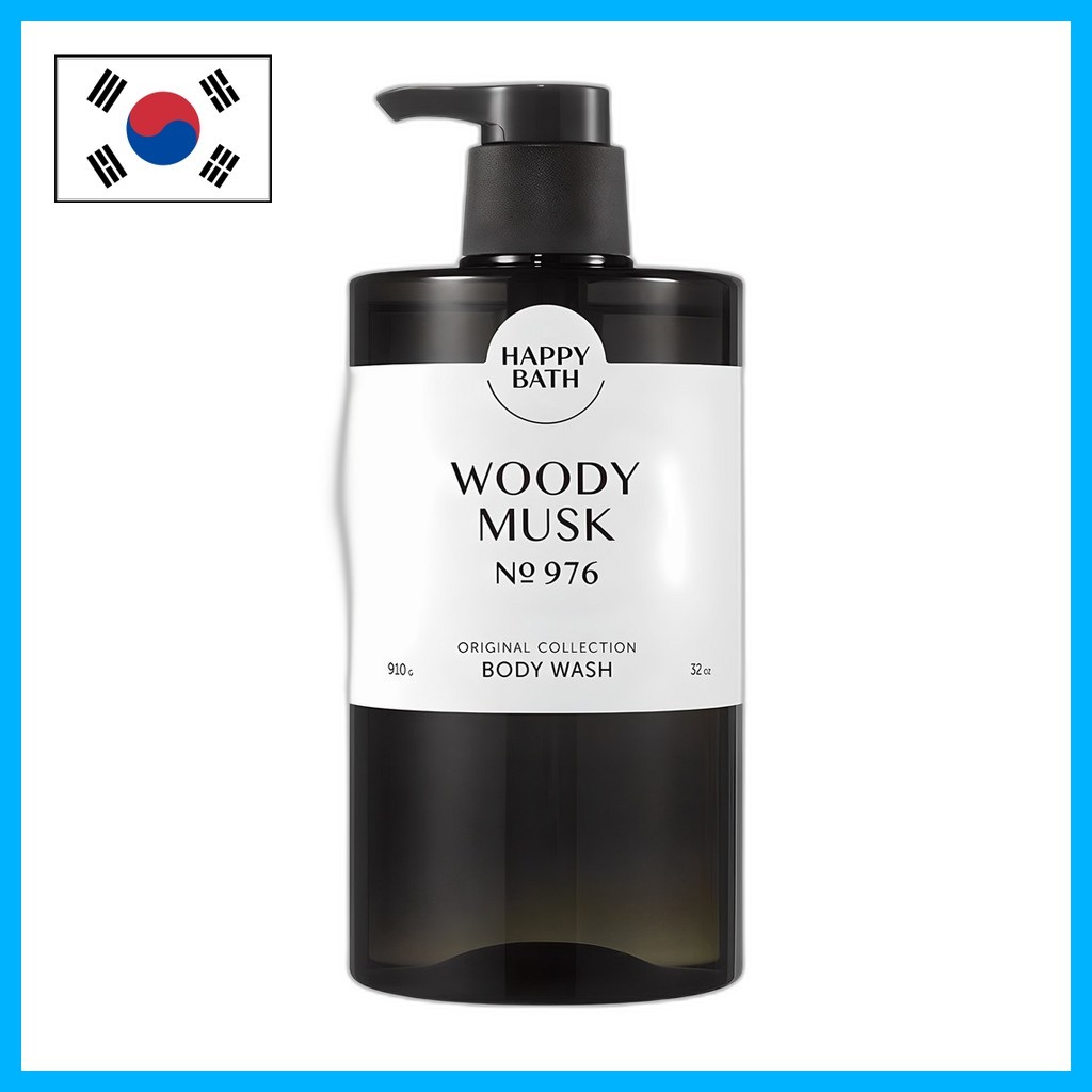 [tắm hạnh phúc] Bộ sưu tập gốc Sữa tắm Woody Musk Scent, 910g, 1pc / Sữa tắm Hàn Quốc / Hương thơm W