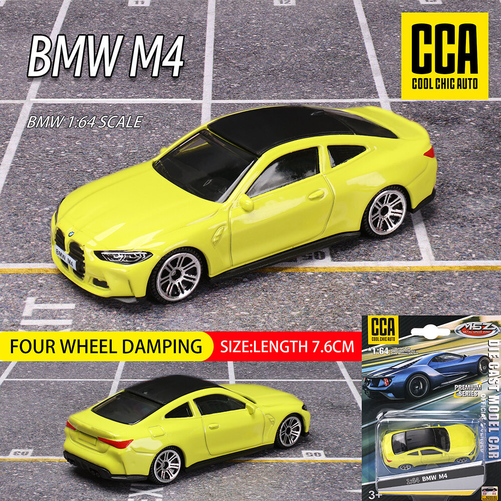 CCA MSZ 1: 64 BMW M4 / M4 GT3 / Z4 M40i / M850i xe cổ điển mẫu xe tĩnh hợp kim đúc mô hình xe đồ chơ