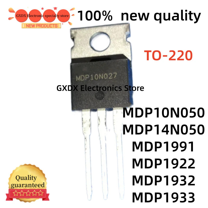 5 Chiếc MDP1991 MDP1922 MDP1932 TO220 MDP1933 MDP10N027 MDP14N050 TO-220 MOS Hiệu Ứng Trường Transis