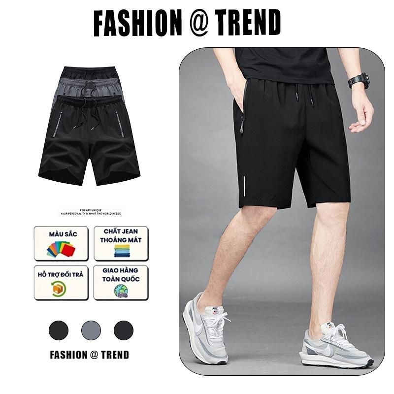 Quần Short Kaki Nam Co Giãn Form Trên Gối Basic TAHO Full Size Dưới 85kg. Menswear Có Túi