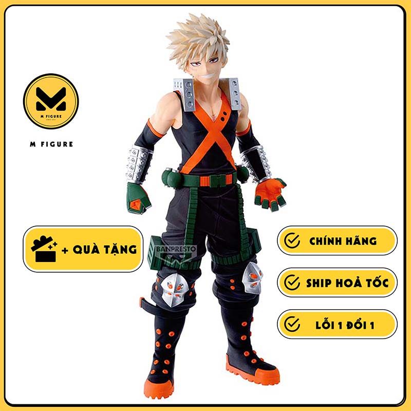 MÔ HÌNH Bakugo Katsuki - Boku no Hero Academia (Bandai Spirits) FIGURE CHÍNH HÃNG