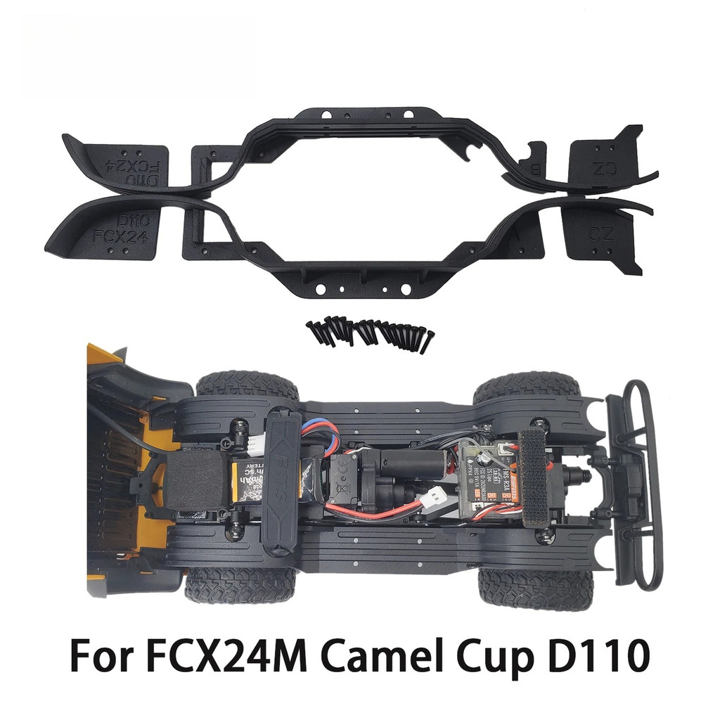 FMS FCX24M D110 Mô Phỏng 3D In Nội Thất Fender Lót Cho 1 / 24 RC Bánh Xích Lạc Đà Cốc Land Rover Def