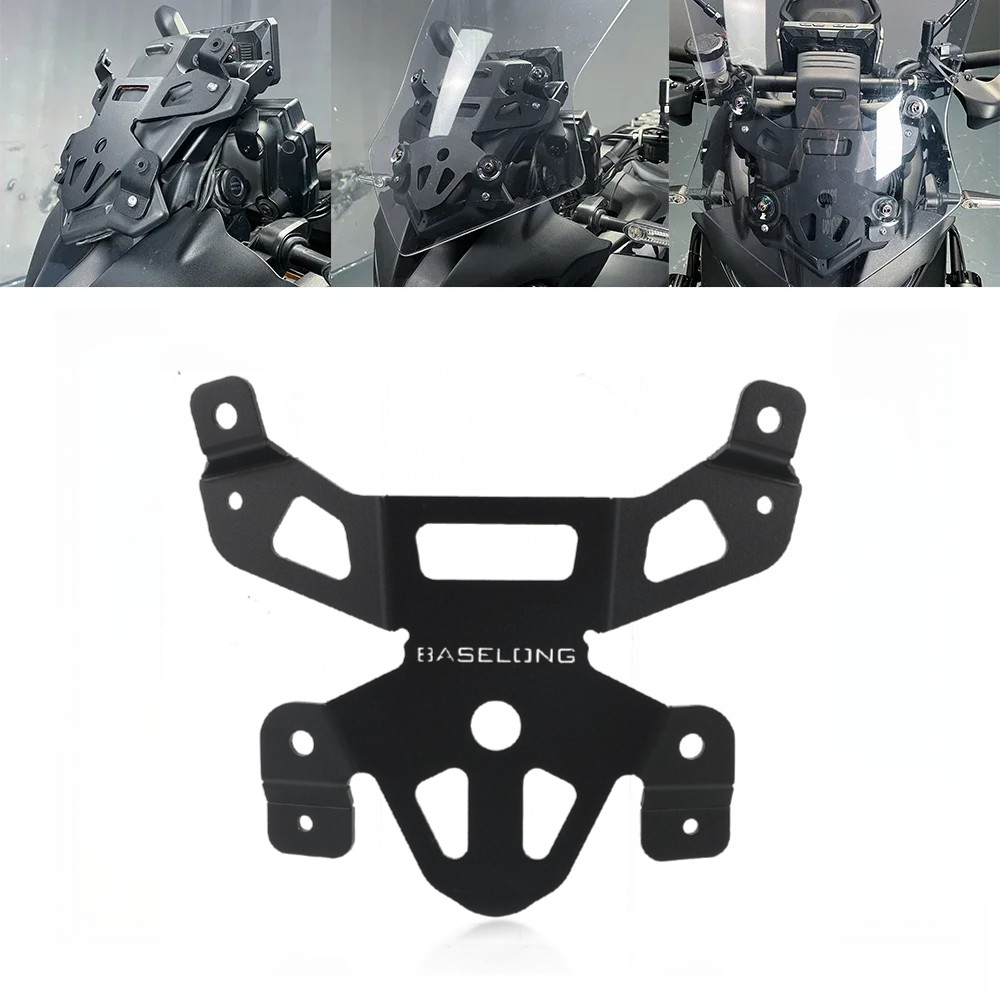 Dành Cho Xe Yamaha Tracer 9 TRACER9 2018-2020 2021 2022 2023 Xe Máy Nâng Kính Chắn Gió Giá Đỡ 30 Mm