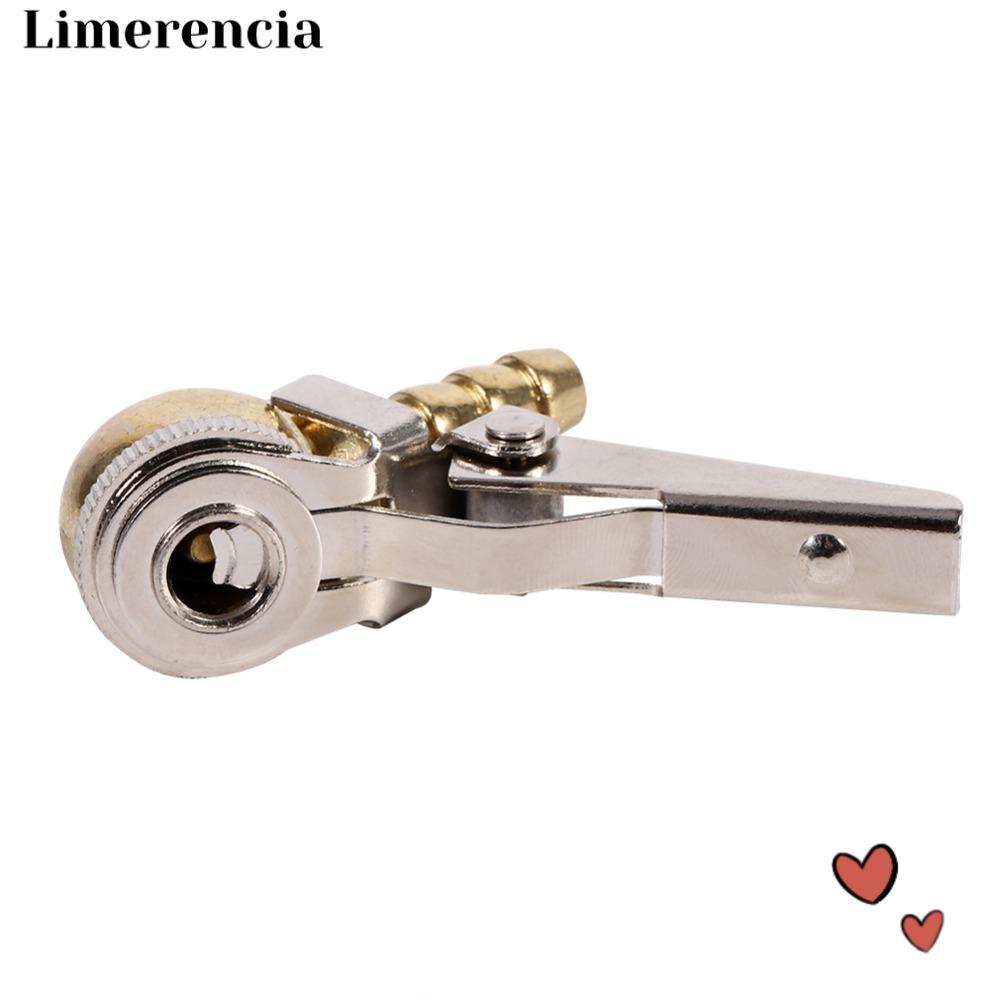 LIMERENCIA Lock-On Tire Air Chuck, Thân bằng đồng thau Đóng bóng lưu lượng chân Air Chuck, Kết nối n