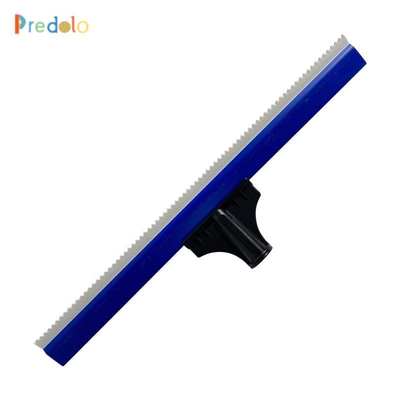Epoxy Floor Gear Rake Notched Squeegee Dụng cụ cầm tay nhẹ cho lớp phủ xi măng Đồng phục lan rộng