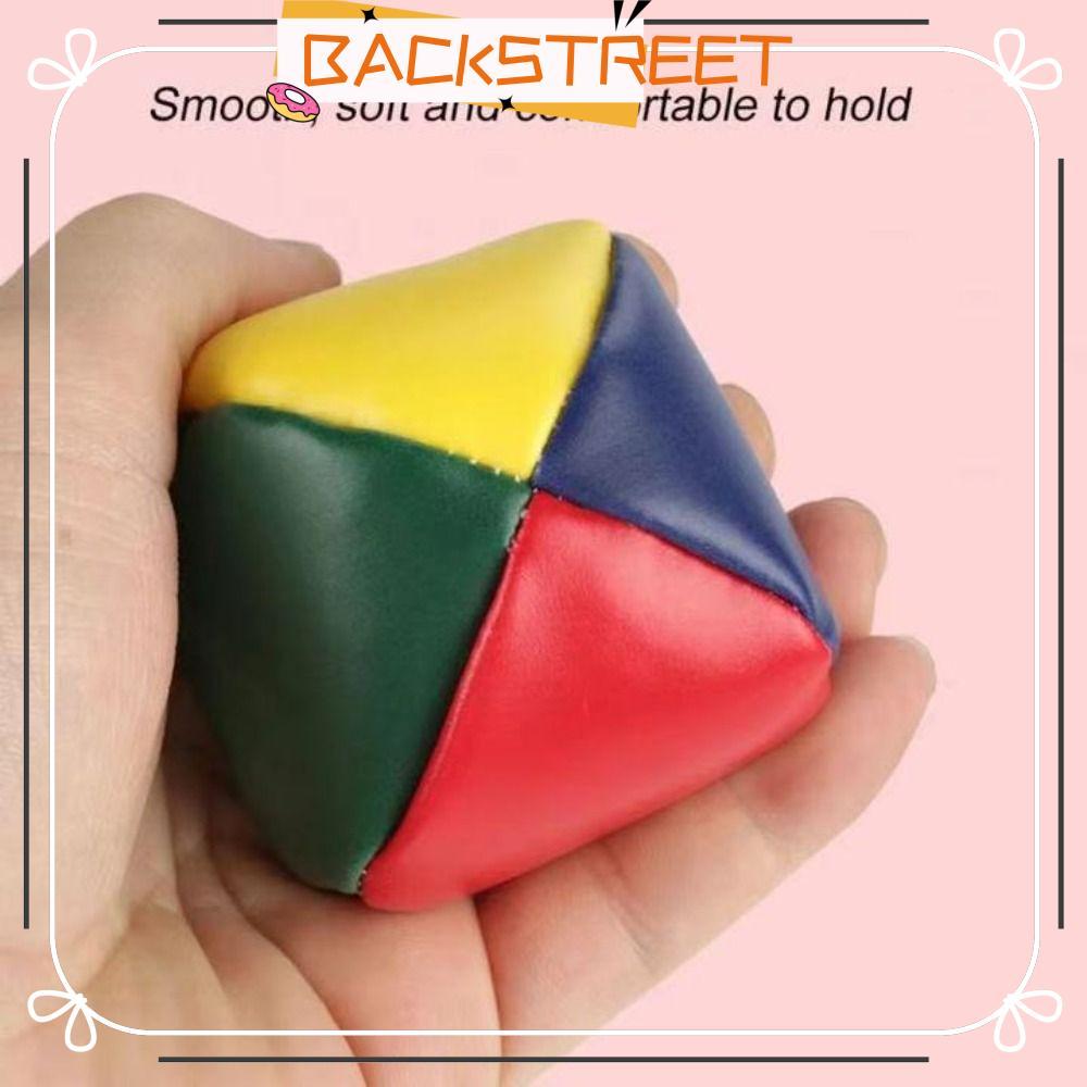 BACKSTREET 3 Quả bóng Juggling Fun Small Learn to Juggle Beginner Kit