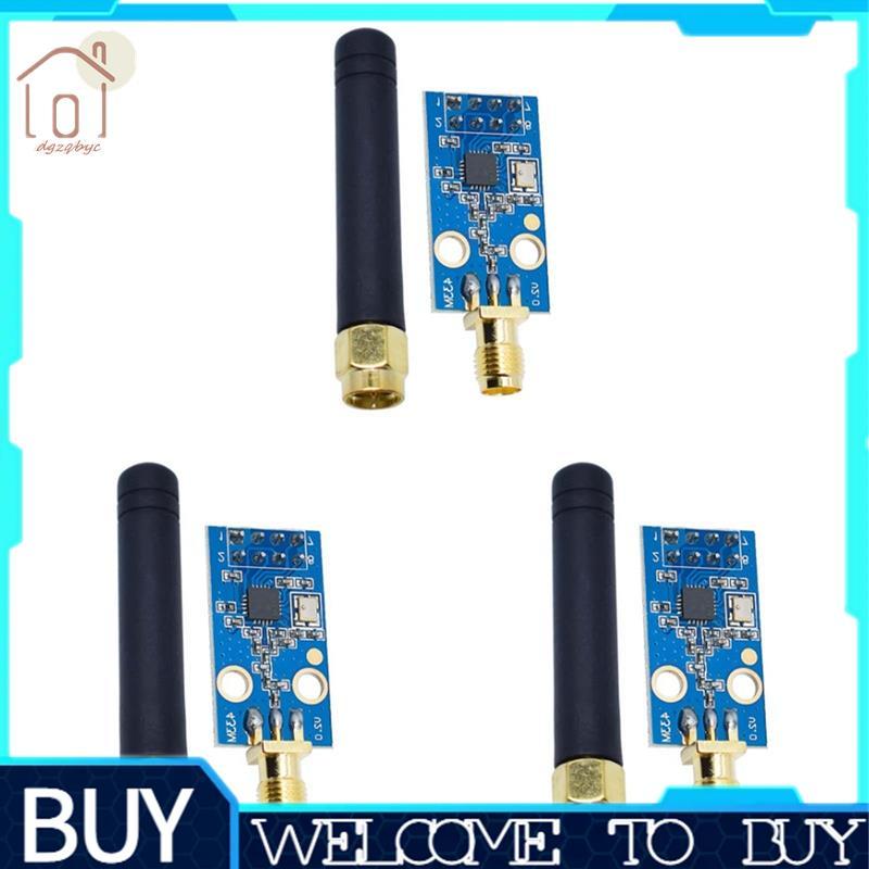 Mô-đun không dây CC1101 với Mô-đun thu phát không dây Ăng-ten SMA để tăng cường tín hiệu 3 bộ