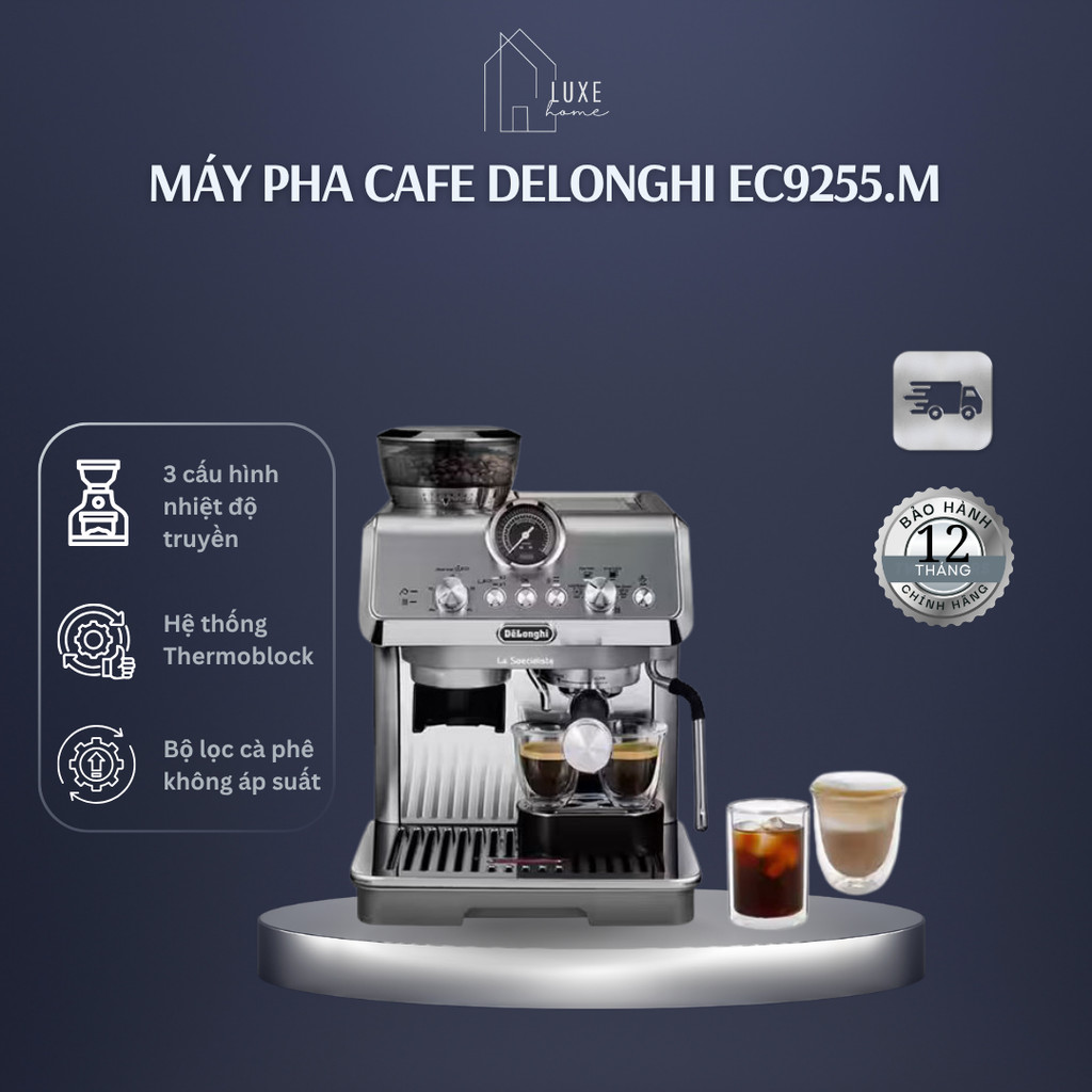 Máy pha cà phê espresso DeLonghi La Specialista Arte Evo Cold Brew EC9255.M - Bảo Hành 12 Tháng
