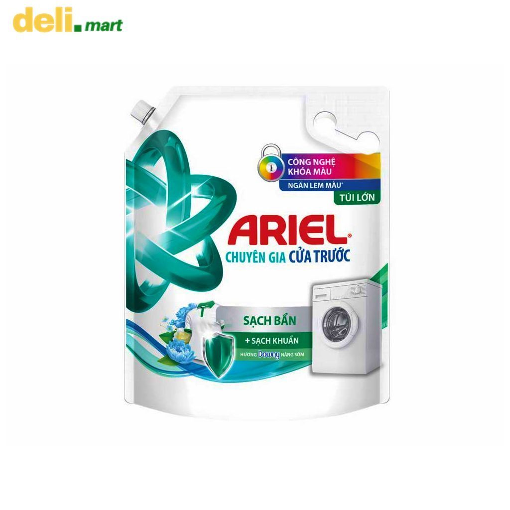 ARIEL Nước giặt cửa trước size đại 3,2L sạch bẩn