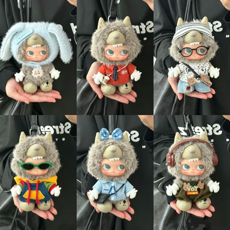 [No Baby] I 'm Zsiga Series Vinyl Plush Doll Quần áo trẻ em Bộ quần áo em gái Gazi