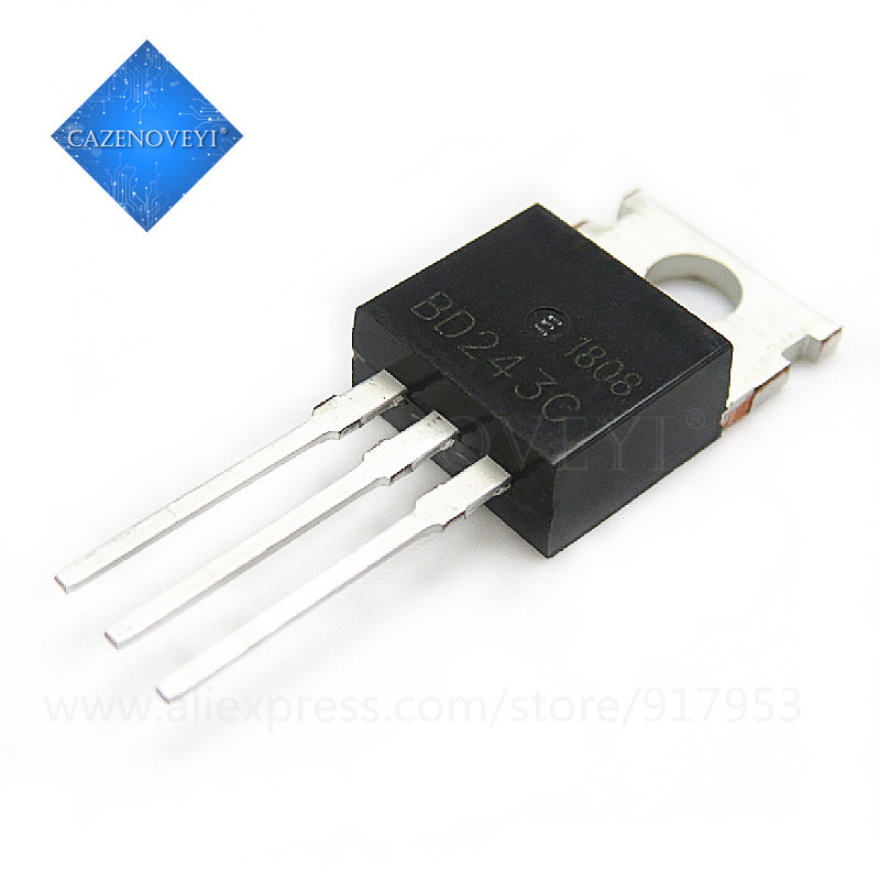 10 Mảnh BD243C BD243 TO-220 100V 6A chip gốc mới