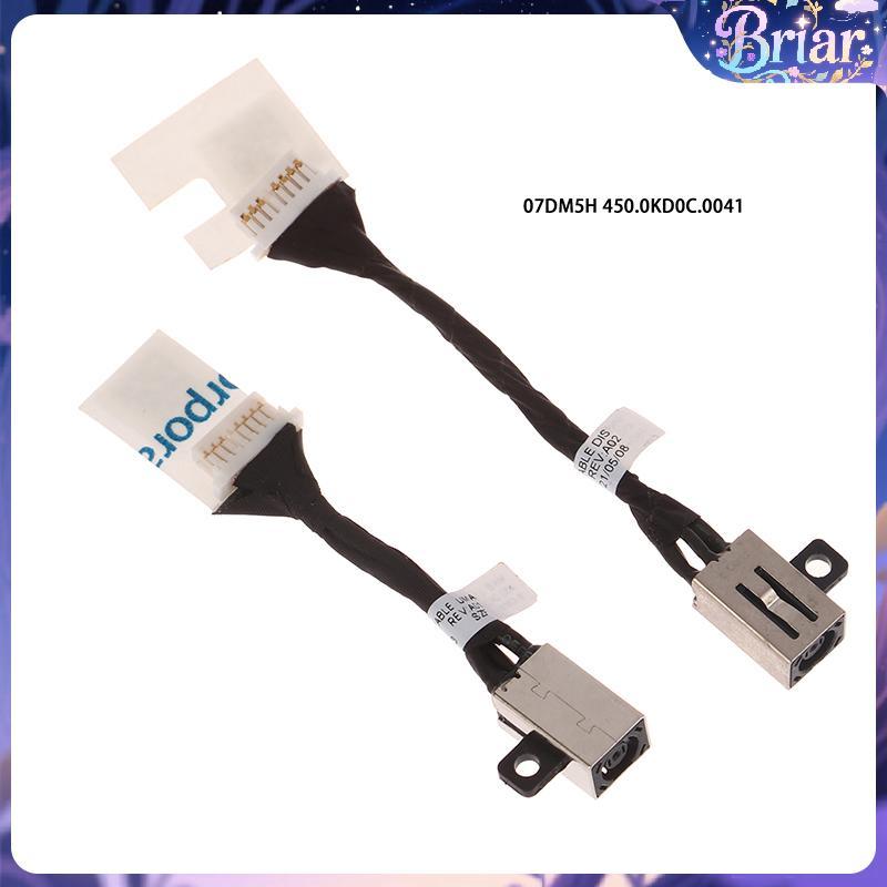 Cod cho Dell Latitude 3410 3510 E3510 e3410 máy tính xách tay sạc Flex Cáp 07dm5h 0n8r4t DC Power Ja