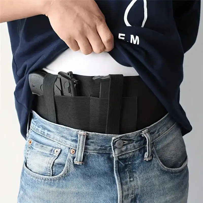 Bao da thắt lưng bụng che khuyết điểm đa năng - Tương thích với G-series, Luger, M & P Shield, Sig S