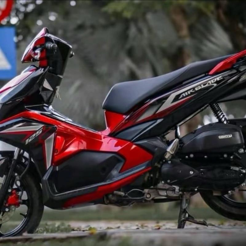 Nhãn Dán Tem Rời Ab 125-150 2016-2018 Đỏ Đen Tem