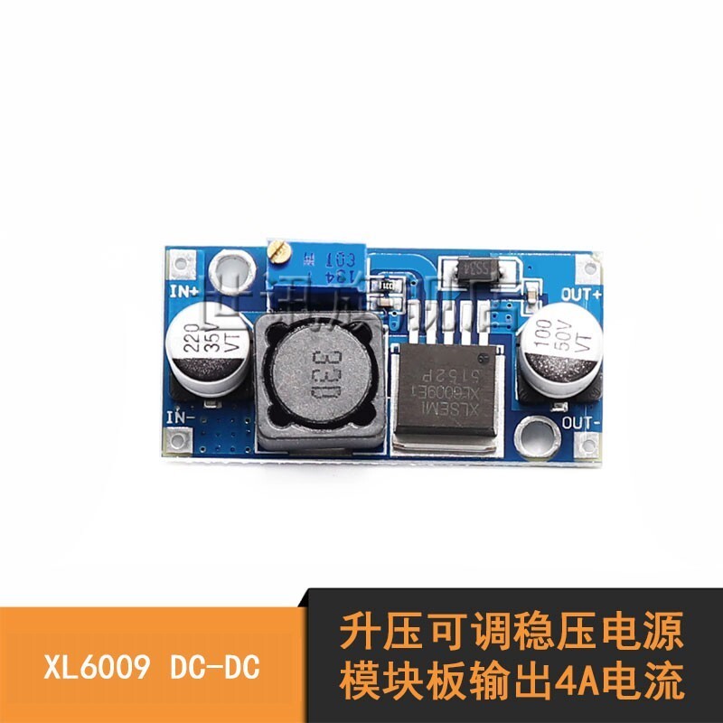 XL6009 DC-DC Boost Bộ điều chỉnh điện áp có thể điều chỉnh Mô-đun nguồn Đầu ra bảng 4A Dòng điện 5 /