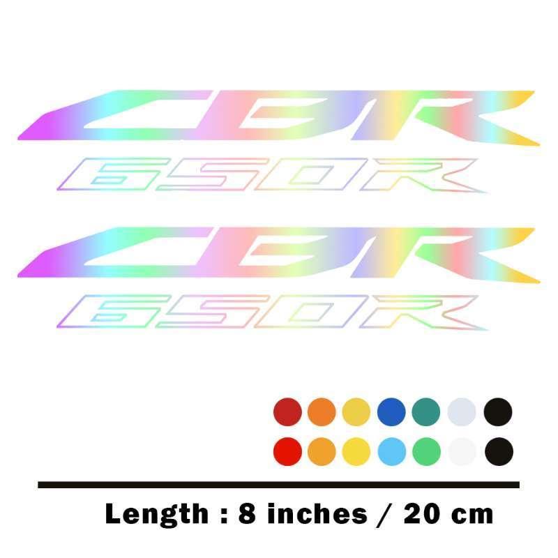 CBR650R letter stickers, CBR650R motorcycle fairing decorative stickers