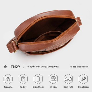 Túi Lata (Thời trang nam cao cấp - Túi đeo chéo da TN29)