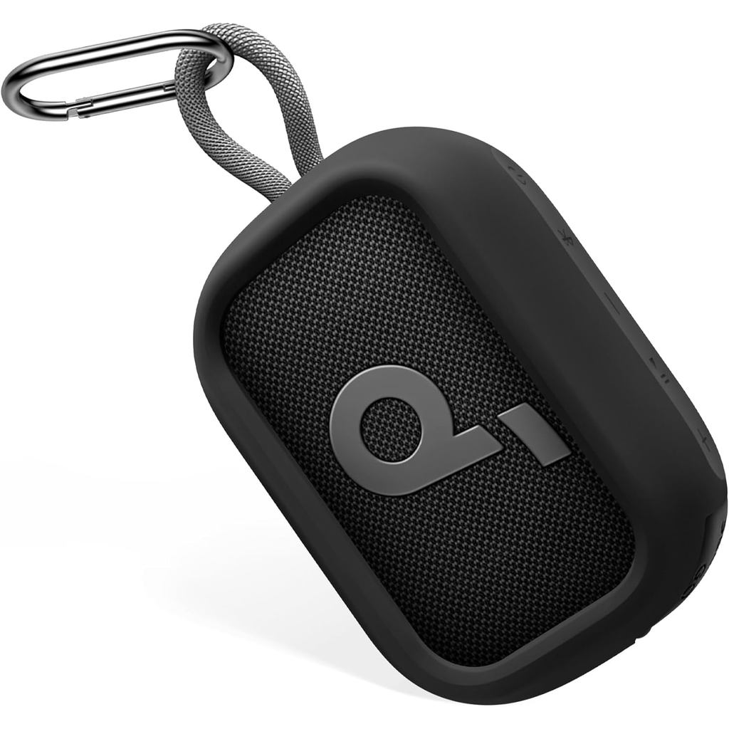 Ốp Silicon Mềm Geiomoo Cho Loa Anker Soundcore Select 4 Go, Vỏ Chống Sốc Di Động Bảo Vệ (Đen)