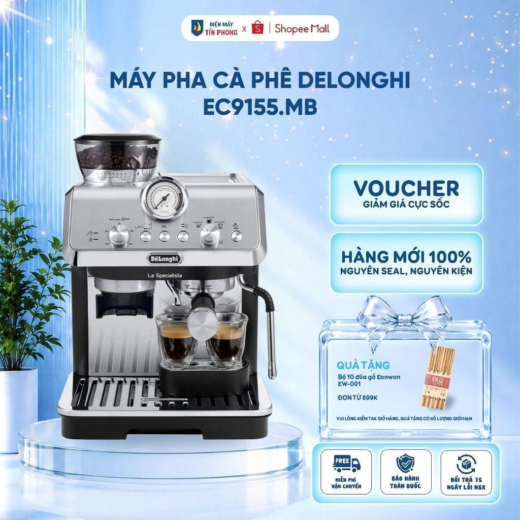 Máy Pha Cà Phê Delonghi EC9155.MB - Xay Pha Cafe Tự Động | Bảo hành 12 tháng
