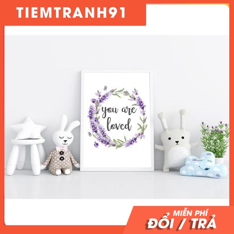 Tranh treo tường | Tranh cho bé-You are Loved Printable Wall Art for Nursery Decor 34 , tranh canvas