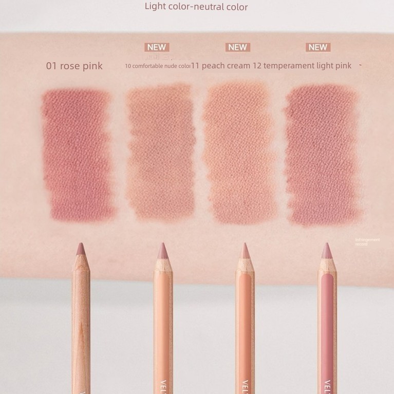 chì kẻ viền môi Hàn Quốc clio clio clio Lip Liner 02 Chống Thấm Nước Lâu Dài Không Phai Màu 03 Tự Nh