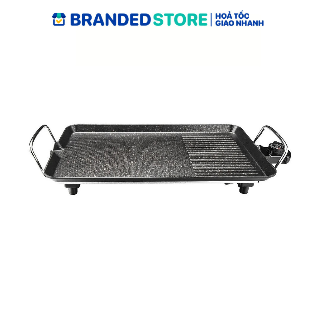 Bếp nướng điện LocknLock Electric Grill 220-240V, 50/60Hz, 1800-2200W - Màu đen - EJG212BLK