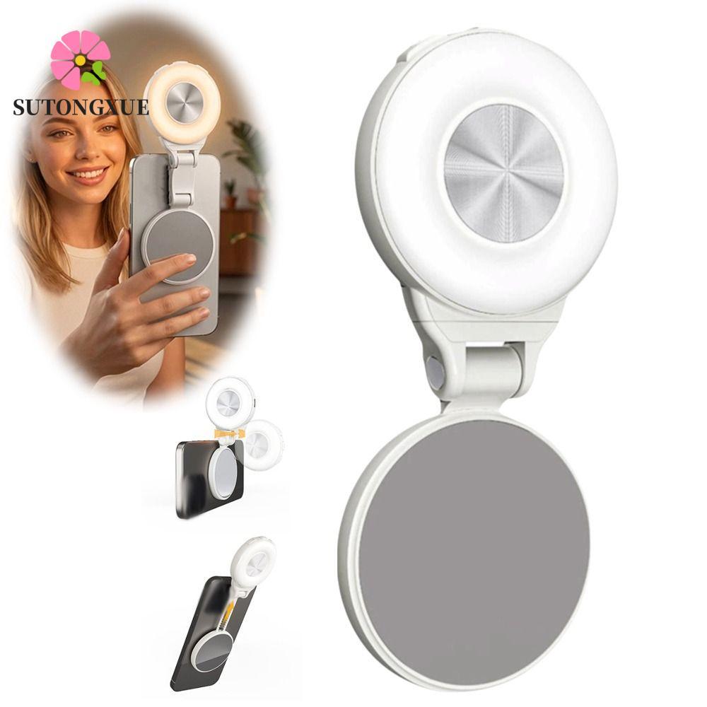 Đèn Selfie SUTONGXUE, độ sáng có thể điều chỉnh 360° Xoay Fill Light, Điện thoại thông minh 3 chế độ