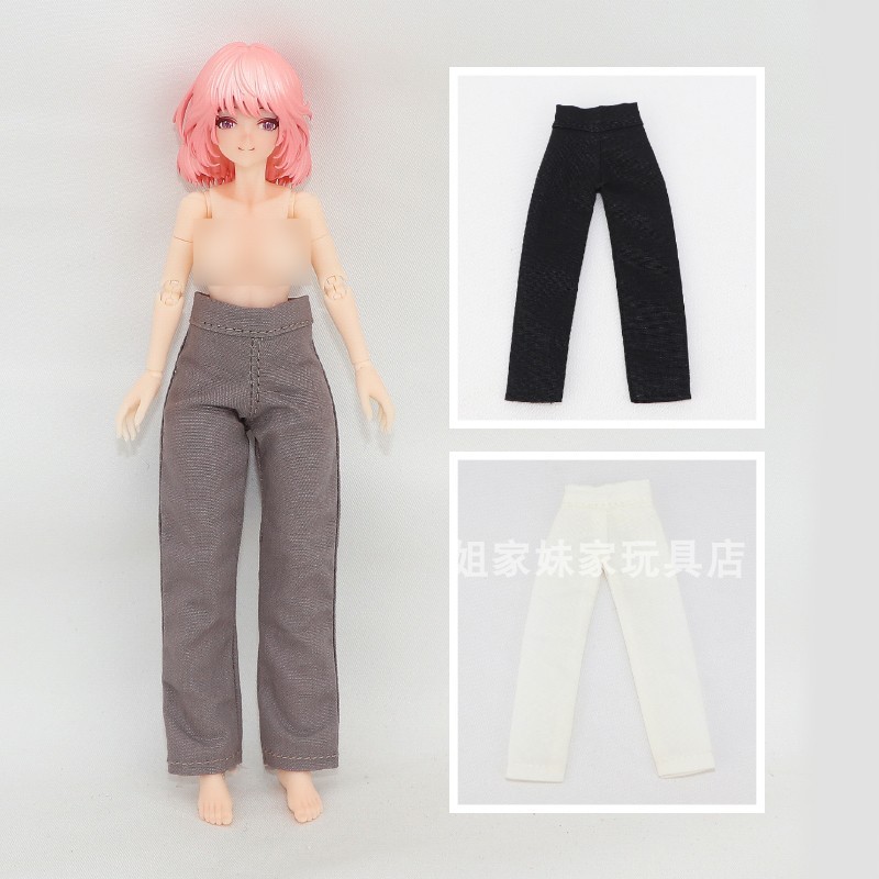 Quần dài figma 1/12, phụ kiện quần ống thẳng cho mô hình nữ 6 inch, SHF